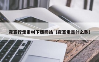 自贡寂寞行走素材下载网站（寂寞走是什么歌）